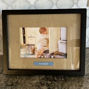 Hallmark “Trouble” picture frame
